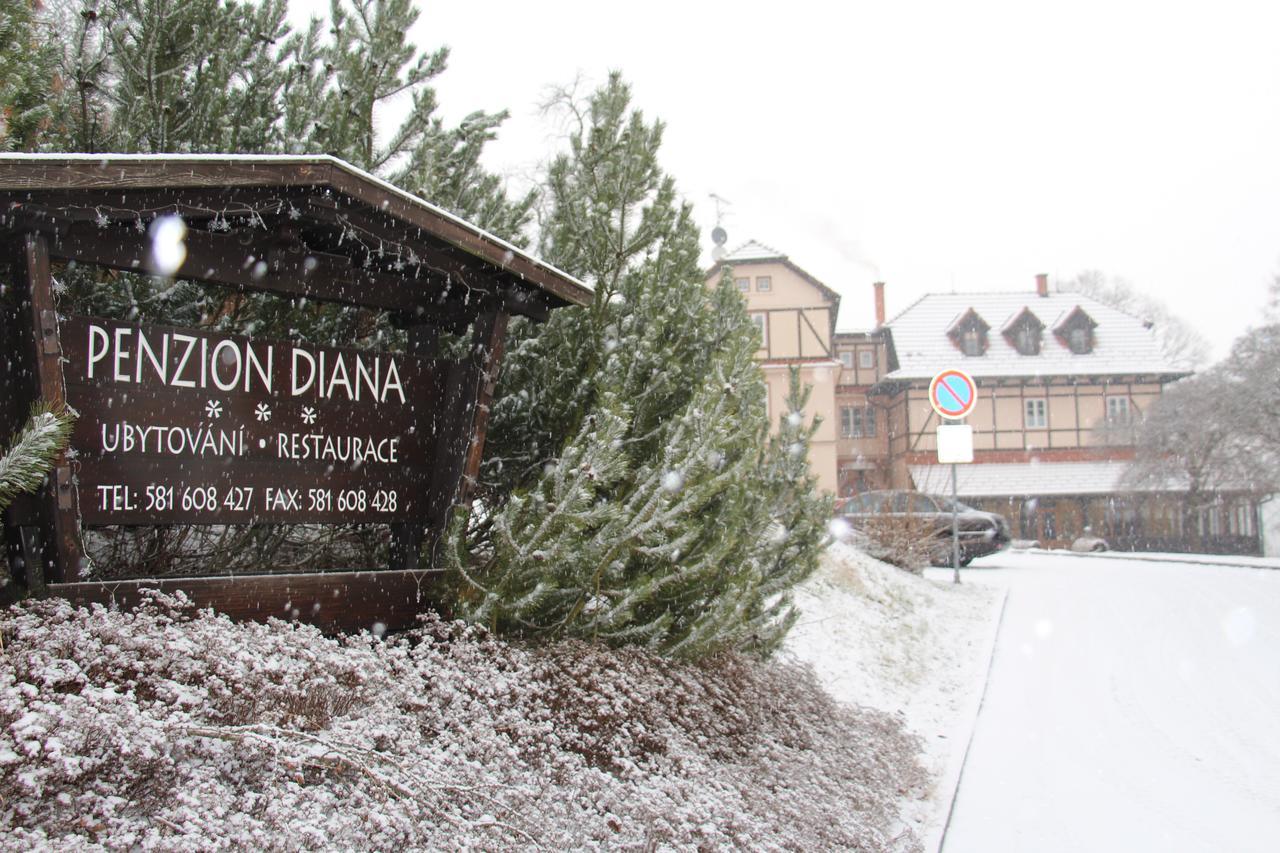 Penzion Diana Teplice nad Bečvou Eksteriør bilde